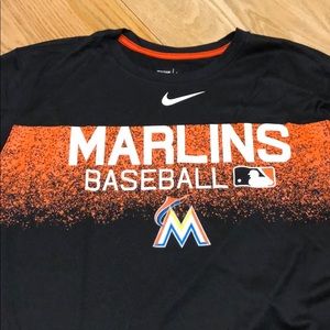 Miami Marlins Nike dri fit shirt